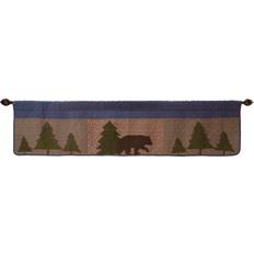 Valances CARSTENS INC Bear & Basket Patchwork Valance