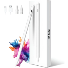 S&T iPad Pencil Stylus Stift 9 mm Weiß