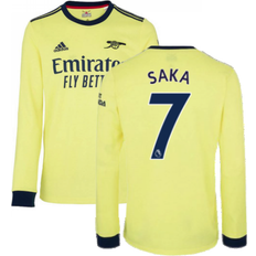 Arsenal FC Game Jerseys adidas Arsenal 2021-2022 Long Sleeve Away Shirt SAKA 7