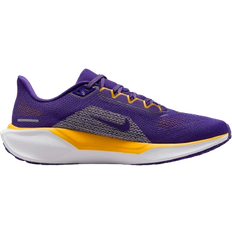Nike Adults' Lousiana State University Zoom Pegasus Running Shoes Purple/Gold, Men's Running