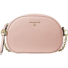 Michael Kors Jet Set Small Pebbled Leather Convertible Camera Bag Pink