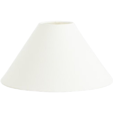 H&M Linen Lampshade White Shade 12.6"