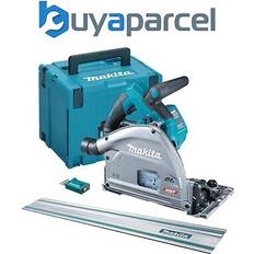 Makita Battery Plunge Cut Saw Makita SP001GZ03 40V Max XGT Brushless Plunge Saw 165mm Bare + Case + 1.0m Rail
