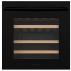 Weinlagerschränke Klarstein Vinsider 30 Built-In Uno Einbau-Weinkühlschrank Schwarz Schwarz