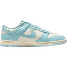 Nike Dunk Low Retro Basketball Shoes - Pale Ivory/Glacier Blue