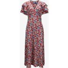 Polo Ralph Lauren Red Dresses Polo Ralph Lauren Robe Longue À Fleurs - Multicolore