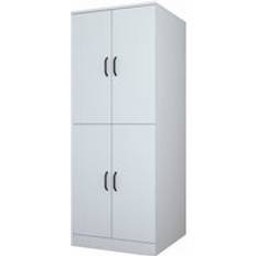 Skåp för tvättmaskin Hanah Home Skåp För Tvättmaskin Podo Vit Väggskåp 70x181.8cm