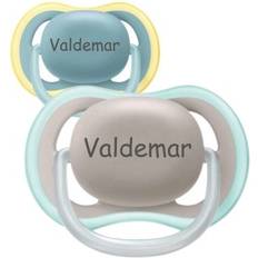 Sutter navn Philips Avent Ultra Air Str 3 Silikone Sutter Med Navn