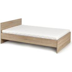 90 cm Senge Halmar Lima Børneseng 90x200 Sonoma Eg Rammeseng
