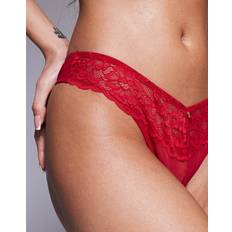 Sexy Lace Thong - Red