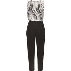 Multifarvet Jumpsuits & Overalls Lascana Jumpsuit - Beige/Creme/Grafit