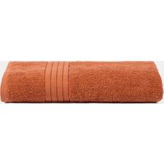 Orange Bath Towels Brentfords 2 Pack Cotton Bath Towel Orange (150x90cm)