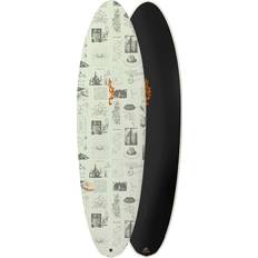 Wavesurfing Misfit Speed Egg Twin Art Series Surfboard 6ft 6in