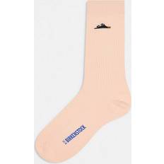 Birkenstock Unisex Cotton Rib Sock - Light Rose/Pink