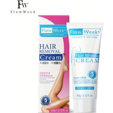 Depilatories MDSRJONE FlowWeek Gentle Hair Removal Cream 60g