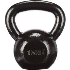 Cast-Iron Kettlebell with Textured and Painted Surface 16 kg