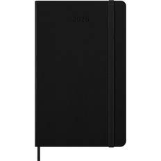 Moleskine 12 Monate Wochenkalender 2026 Large A5 2 Seiten Horizontal Fester Einband Schwarz