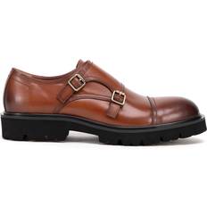 Herren Monks Wittchen Herrenhalbschuche Mit Dicker Sohle - Braun
