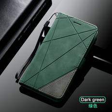 BOSHENG Leather Book Cover for OPPO A16 A16