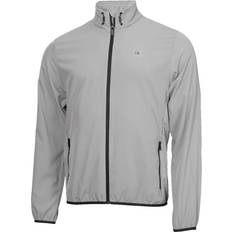 Calvin Klein Outerwear Calvin Klein Motion Full Zip Windbreaker Jacket - Silver