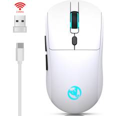 Pink Standard Mice Maxpower Rechargeable USB Wireless Mouse 90 x 43 cm