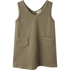 Bruna Klänningar Barnkläder Name It Lil' Atelier Nmfthoro Loose Spencer - Sepia Tint