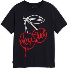 Desigual Svarta T-shirts Desigual T-shirt Cherry