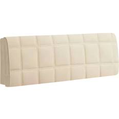 Beds & Mattresses HOD Home Beige Super Soft Smooth Quilted Velvet Bed Cover 150 x 70 cm Headboard