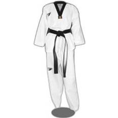 Embroidered Taekwondo Dobok Dorawon Rice Blanc