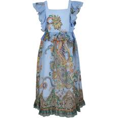 L Dresses Children's Clothing Etro Girls Paisley Dress - Blue