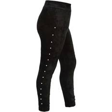 Kmisso Girls Nicki Thermo Pants Leggings Rivets - Black