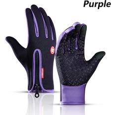 Purple - Unisex Gloves & Mittens Maxpower Winter Gloves For Men Touchscreen Windproof Cycling Cold Glove - Purple