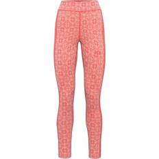Pink - Women Base Layer Trousers Kari Traa Women's Rose High Waist Pant - Merino Base Layer - Pink