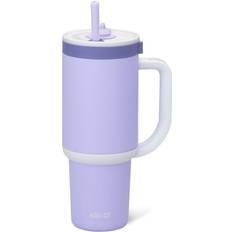 Ello Oasis 30 oz Tumbler with Handle and Retracting Straw Travel Mug