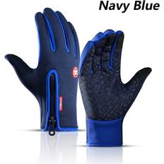 Purple Gloves Maxpower Winter Gloves For Men Touchscreen Windproof Cycling Cold Glove - Dark Blue