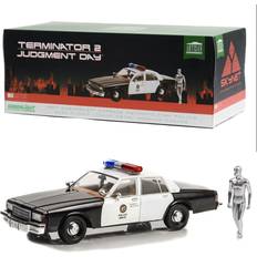 GreenLight 19105 Terminator 2 Chevy Caprice Met Police 1:18 Diecast Model