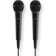 Karaoke Hama Karaoke Mikrofon 3,5 mm 1/8 in Schwarz