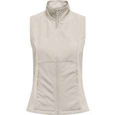 Natural - Women Vests Only Onpbase Gilet