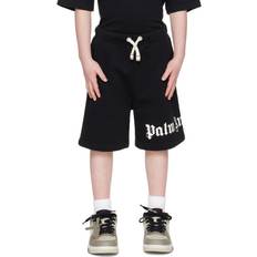 Palm Angels Boys Logo Shorts - Black Off