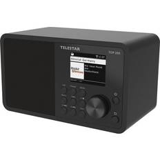 Fjärrkontroll - Internetradio Radioapparater Telestar Top 200 Internet Radio DAB+ Ukw Radio Digital Empfangsteil Bluetooth Schwarz