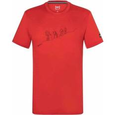 super.natural Hiking Tee - Merino Shirt - Brown/Sand