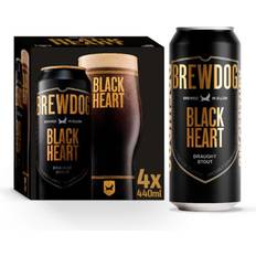 Black Heart Draught Stout 4 x 440ml