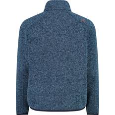 Boy's Jacket Jacquard Knitted Fleecejakke - Blå
