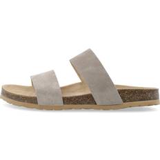Bianco Sandaler Bianco Biabetricia Twin Strap Sandal Suede - Beige