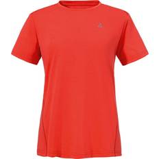 Dame - Syntetisk T-shirts Schöffel Women's Circ T-Shirt Tauron Funktionsshirt - Rød