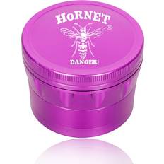 Aircraft Aluminum Herb Grinders with Diamond Teeth 63 mm 4 Layers Grinder