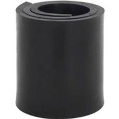 vidaXL Rubber Edge for Snow Plow Black 80 x 15 x 1 cm