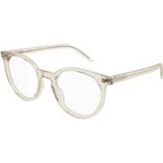 Saint Laurent SL M147 004 52 Briller Kvinder Brun 52mm