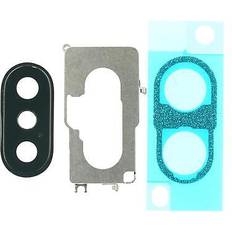 Camera Module Replacements Apple Iphone X Camera Lens Windows Cover Frame Black