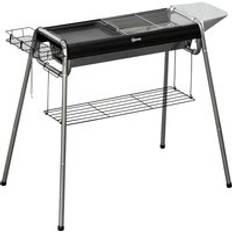 BBQs OutSunny Charcoal BBQ Grill Black